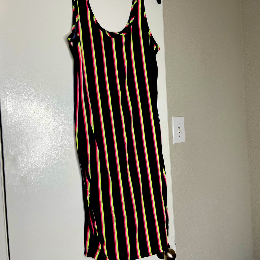 neon stripes